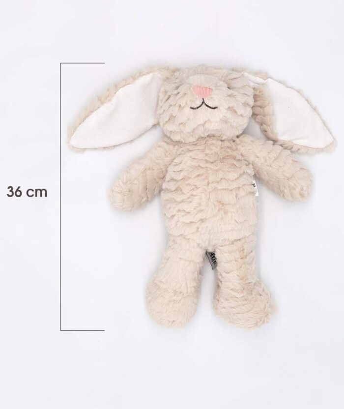 Mollis Hase Kuscheltier Baby (36cm groß) – Weiches Stofftier für Kinder &  – Kuschelhase – Bild 4