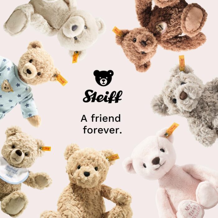 Steiff Kuscheltier Ollie Eule, Süßes Stofftier, Jungen, Mädchen & Babys ab 0 Monaten, Friends, Plüschtier Beige – Bild 4